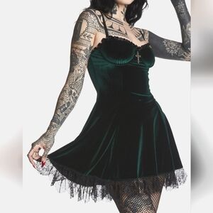 WIDOW - BLIND FAITH VELVET DRESS